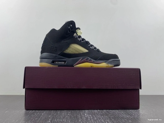 Air A FD1330-001 x 5 Jordan Ma Maniere Black 0902